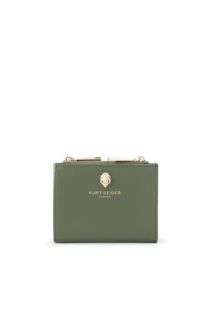 Wallet - green comb