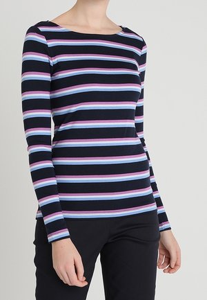 Langærmet T-shirt - dark blue