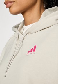 adidas Performance SELECT - Jersey con capucha - alumina/shock pink