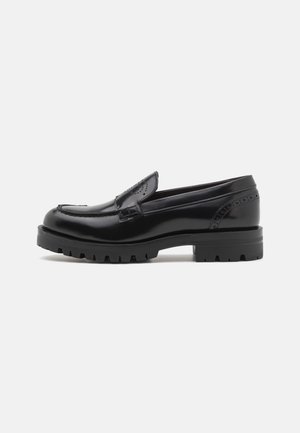 Loaferit/pistokkaat - black