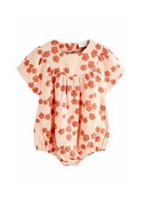 Next - BLOOMER  REGULAR FIT - Kombinezons - apricot orange floral Miniatūras attēls 1