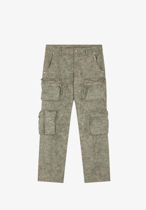 Project X Paris, CARGO WORKWEAR MULTI-POCHES - Cargobroek - olive