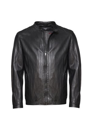 Lederjacke - black