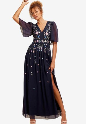 REGULAR FIT - Maksi garuma kleita - navy blue