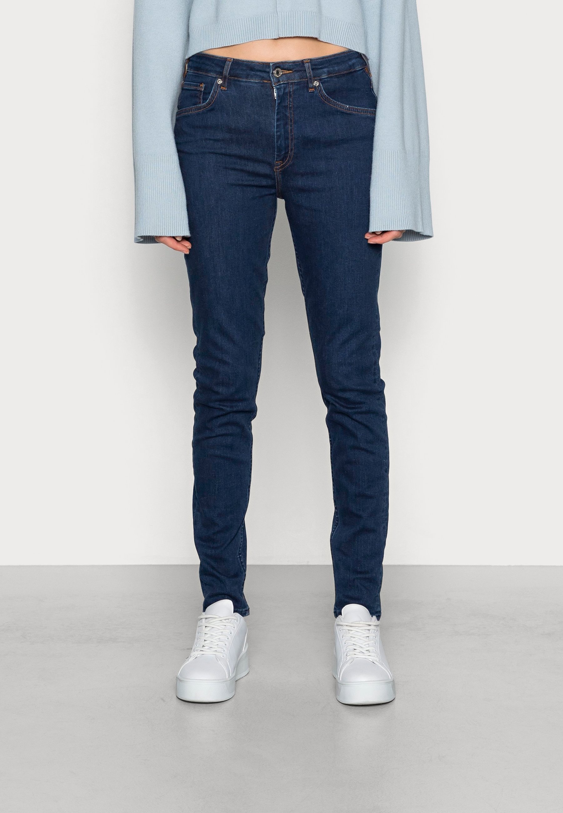 Scotch \u0026 Soda HAUT HIGH RISE SKINNY CONTAINS HIGH FLIER - Jeans Skinny Fit  - high flier/blue - Zalando.co.uk