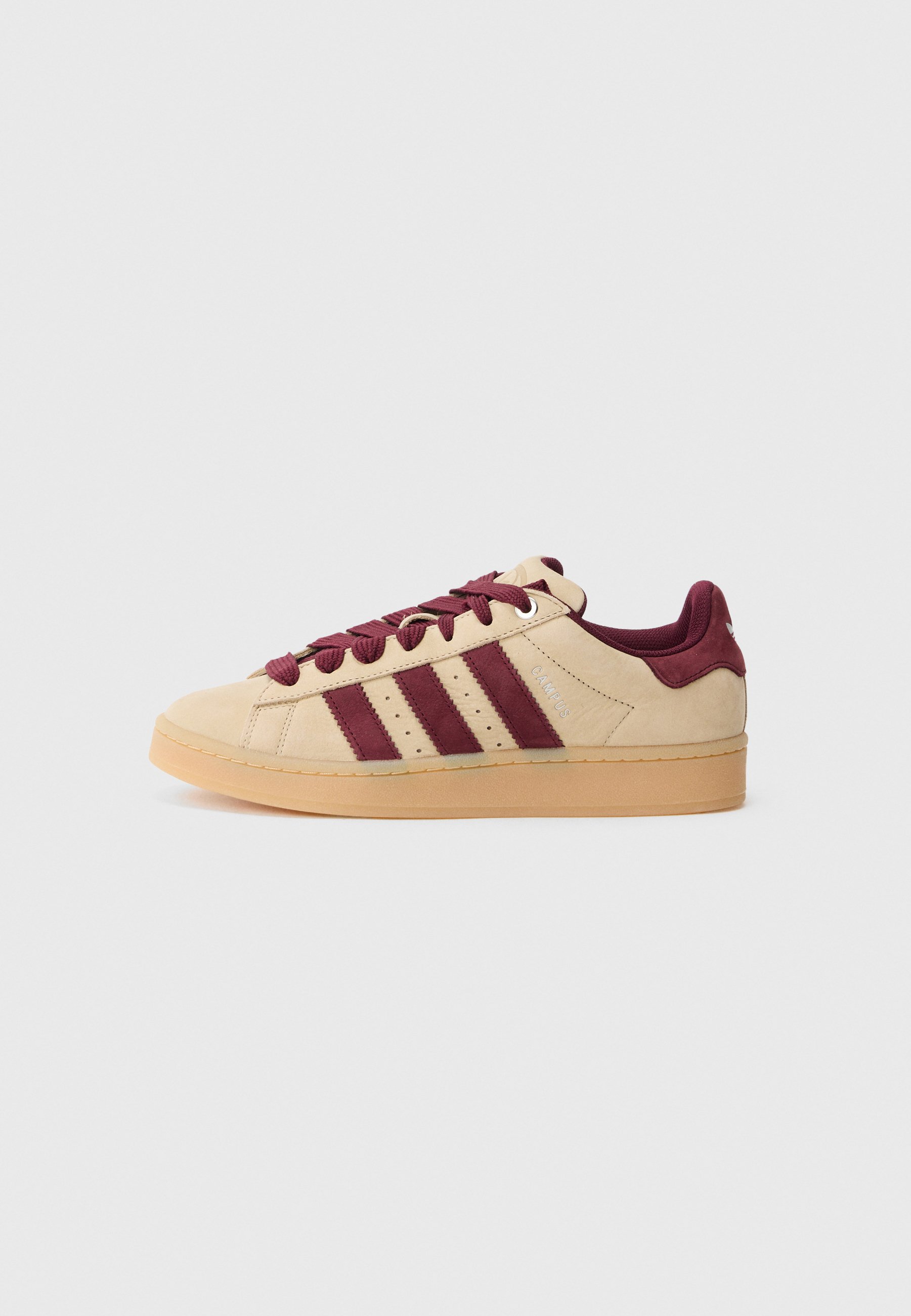 adidas Originals CAMPUS 00S UNISEX - Trainers - stone  khaki/maroon/gum/beige - Zalando.co.uk