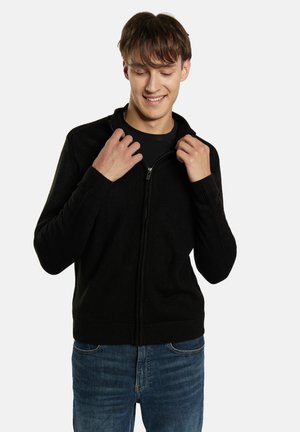 Strickjacke - schwarz