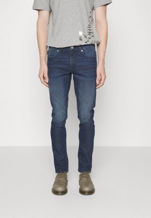 Only & Sons ONSLOOM BOX  - Traperice uskog kroja - dark blue denim