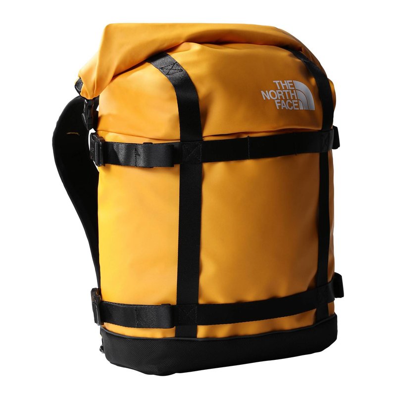 The North Face COMMUTER PACK ROLL TOP UNISEX Tagesrucksack summit gold tnf black/goldfarben