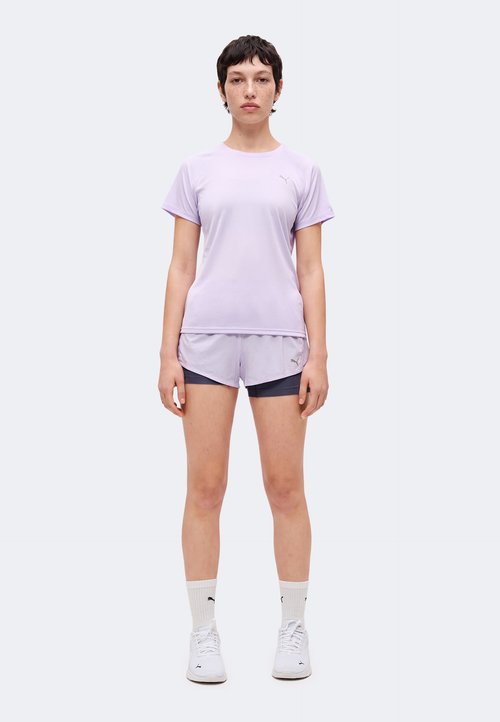 PUMA RUN VELOCITY TEE - Sports T-shirt - light lavender — photo 2