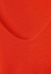 Street One MIT V-AUSSCHNITT - T-shirt basic - orange