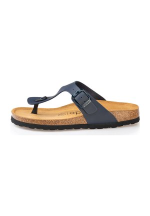 MATT - Sandales tongs - marineblau