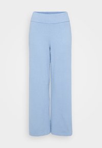WIDE LEG - Pyjama bottoms - light blue