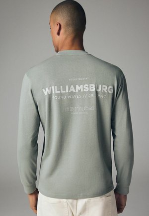 Next HEAVYWEIGHT BACK PRINT GRAPHIC - Langærmet T-shirt - green