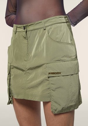 CARGO SKIRT - Sports skirt - oil green