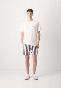 Mads Nørgaard FRODE LOGO TEE - Základné tričko - vanilla ice
