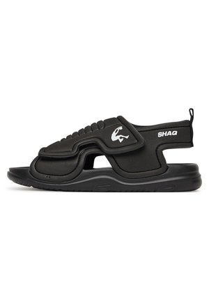 Shaq, SHAQ SANDALS BOY BLACK LEA-XM-0048 - Sandals - black