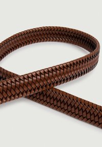 Hackett London Cintura intrecciata - cognac brown