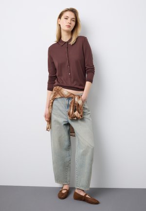 Stefanel BALLOON - Vaqueros baggy - light blue