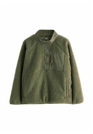 Fleecepullover - olive green