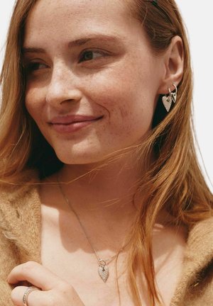 EDBLAD, AMORE SPARKLE HOOPS SMALL - Boucles d'oreilles - silver-coloured