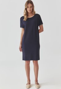 TATUUM ESTINA - Jersey dress - navy