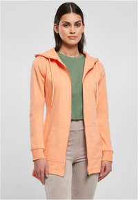 Urban Classics - PARKA - Sweater met rits - papaya Miniatuurafbeelding 1