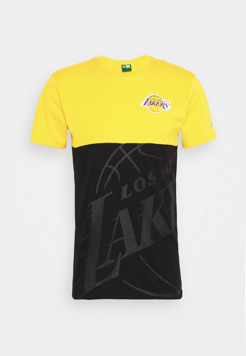 New Era Nba Los Angeles Lakers Tee Club Wear Black Zalando Co Uk