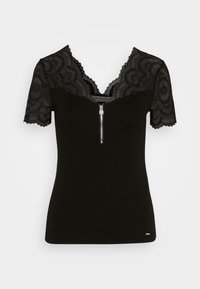DEDE - Camiseta estampada - noir