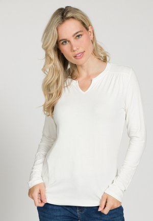 Long sleeved top - white