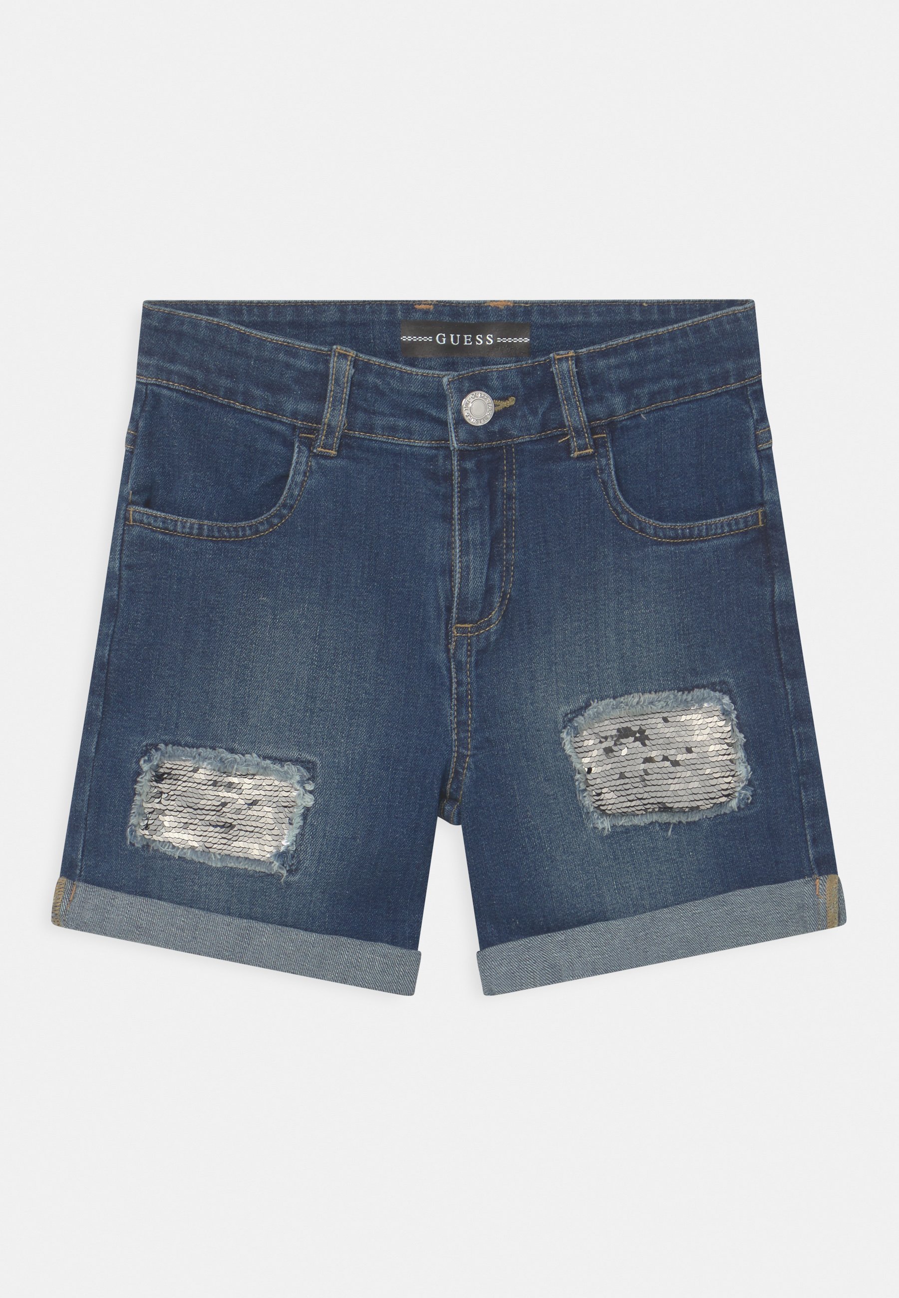 Guess JUNIOR - Denim shorts - blue 