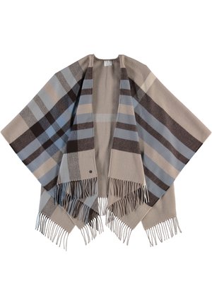 PLAID PONCHO - MADE IN GERMANY - Cape - rabbit