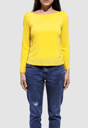 Camiseta de manga larga - amarillo