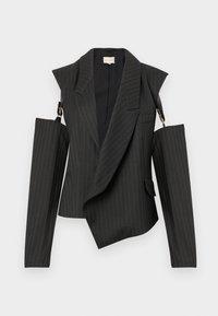 NEREIDA PINSTRIPE JACKET - Žakete - black