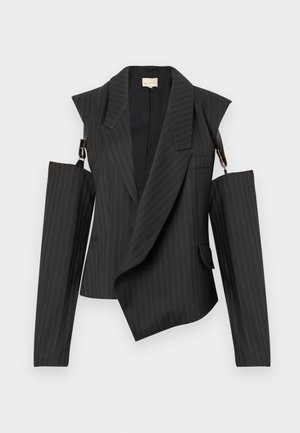 NEREIDA PINSTRIPE JACKET - Žakete - black