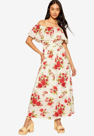 Friends Like These BARDOT ELASTICATED REGULAR FIT - Rochie maxi - white