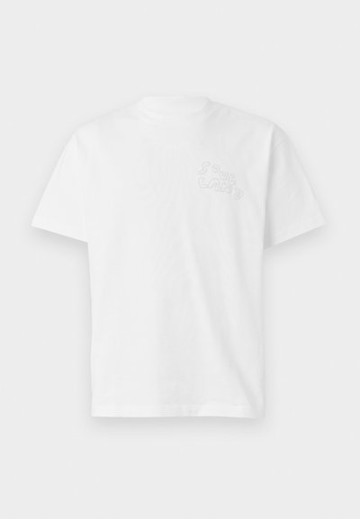 Soulland KAI BEADED UNISEX - Basic T-shirt - white