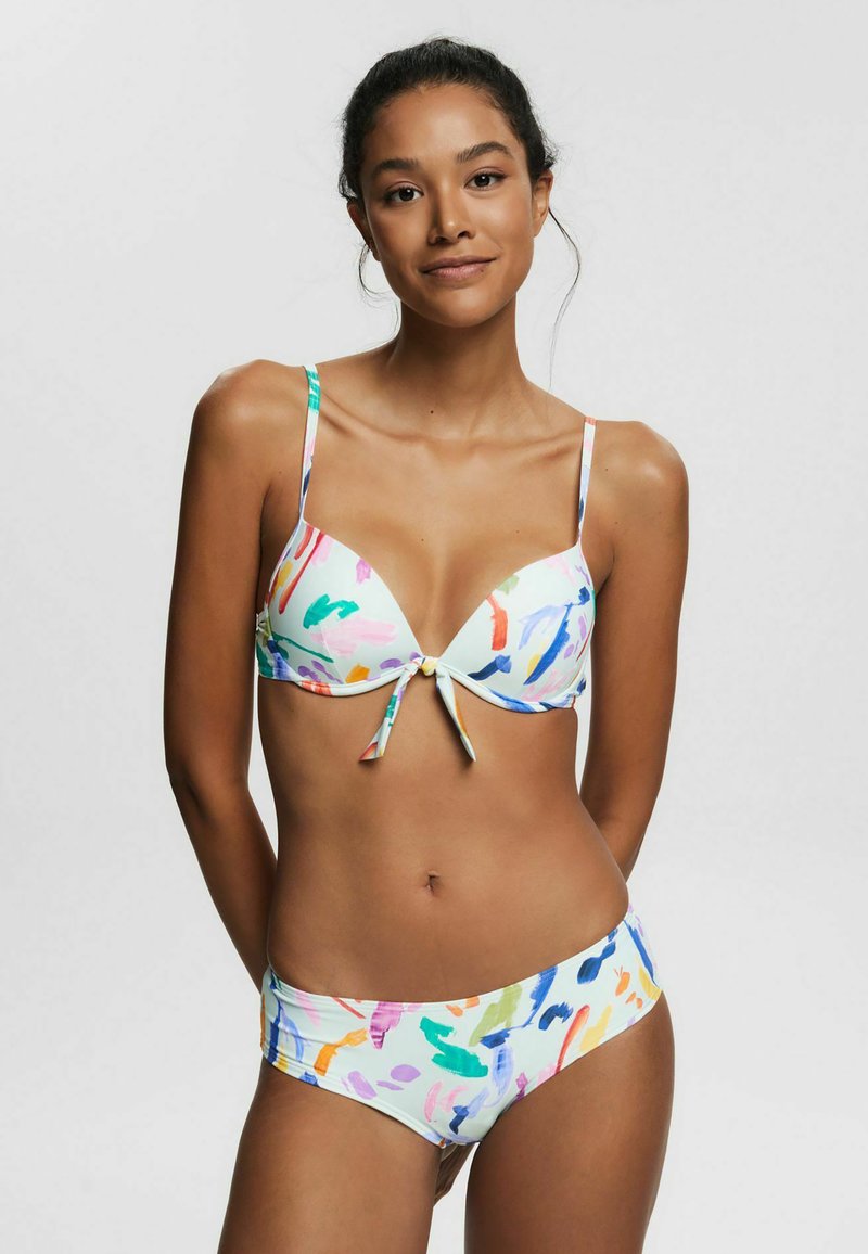 Damen Bikinis | Esprit RECYCELT: BUNT GEMUSTERTE Bikini-Hose light aqua green/hellgrün - SC29437 Damen Bikinis | Esprit RECYCELT: BUNT GEMUSTERTE Bikini-Hose light aqua green/hellgrün - SC29437