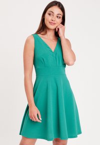 Cache Cache MIT BREITEN TRÄGERN - Vestito casual - vert turquoise