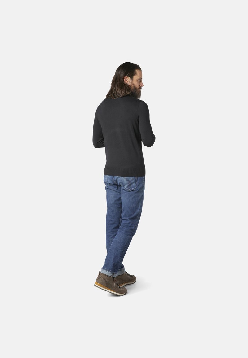 Herren Sportbekleidung | Smartwool SPARWOOD CREW Strickpullover black/schwarz - WH33634 Herren Sportbekleidung | Smartwool SPARWOOD CREW Strickpullover black/schwarz - WH33634