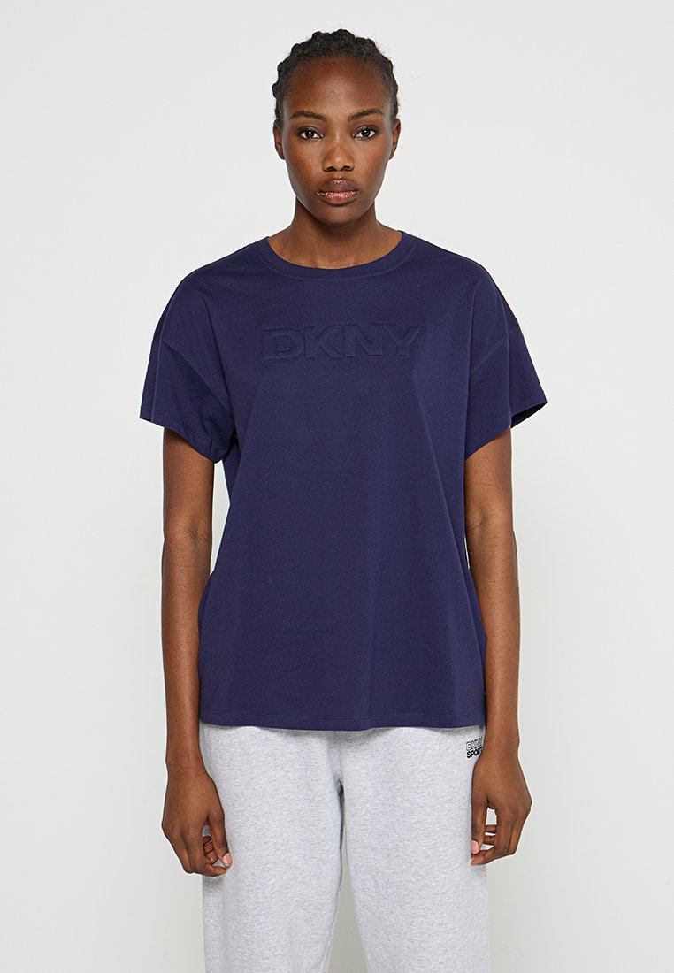 DKNY Sport T-shirt basic donkerblauw