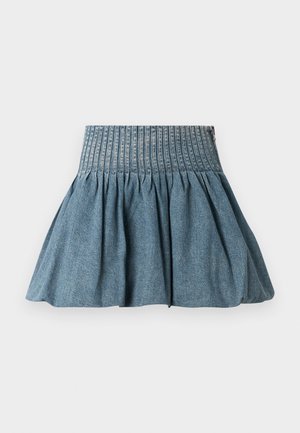 Sea OLI BUBBLE SKIRT - Jupe en jean - blue