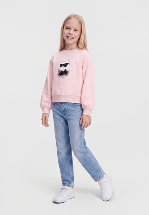 KARL LAGERFELD KIDS, Φούτερ - pink