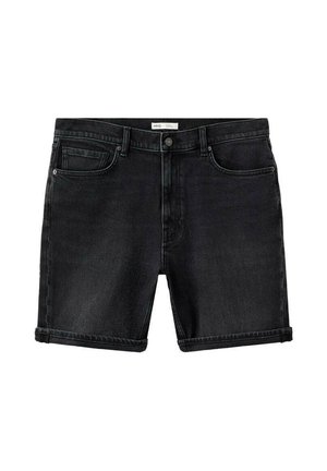 Mango, ADULT - Shorts di jeans - black denim