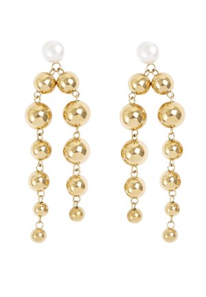 Pendientes - gold-coloured