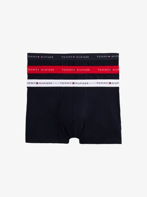 SIGNATURE TRUNK 3 PACK - Kelnaitės - des sky/primary red/white