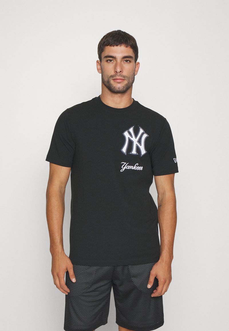 New Era MLB NEW YORK YANKEES LOGO SELECT TEE - Print T-shirt - black