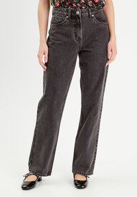 Cache Cache Straight leg jeans - denim noir