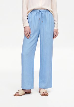 New Look, LIGHT DRAWSTRING WIDE LEG - Pantaloni - pale blue