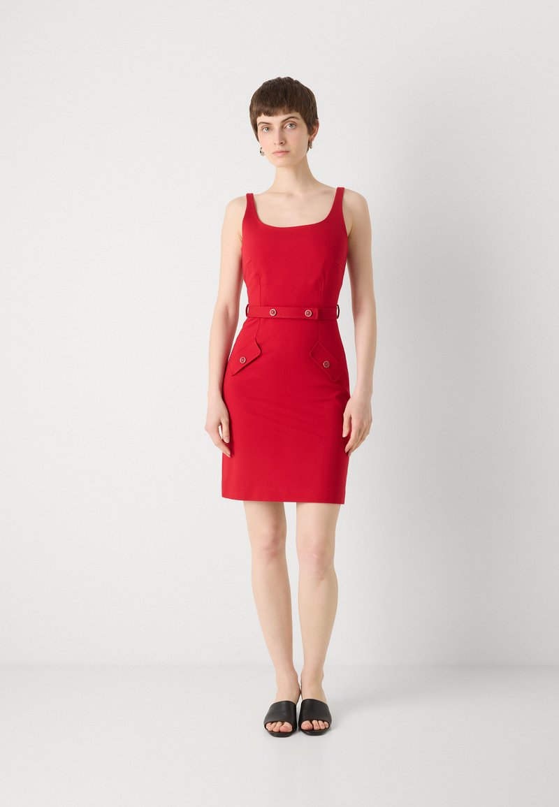 MARCIANO BY GUESS GWEN SLEEVELESS SHORT DRESS - Jersey dress - samba red  vibes/red - Zalando.co.uk